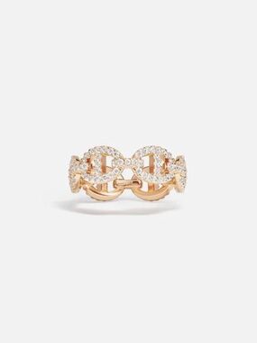APM Monaco | Maille Marine Ring - 18K Rose Gold Plated